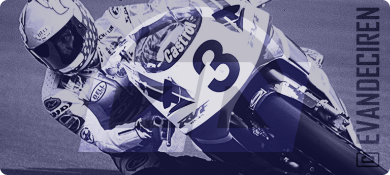 Honda RC45 Castrol 1997 full bike technical illustration conclusion by evandeciren.ch